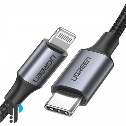 کابل تبدیل USB-C به لایتنینگ یوگرین مدل Ugreen US304 طول 1 متر