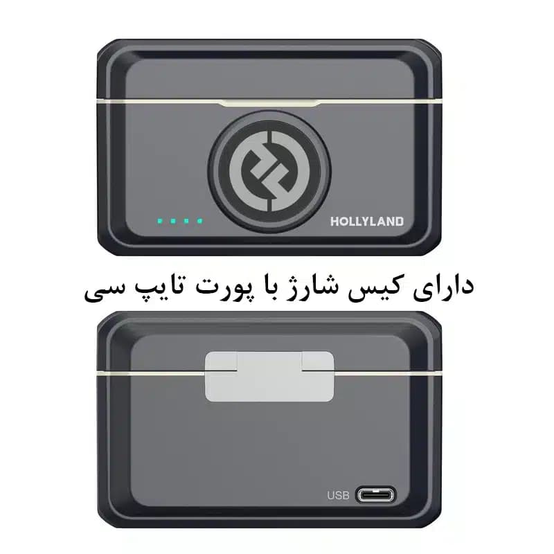 ست میکروفن بی سیم هالی لند مدل Lark M2 | مجموعه 2 عددی — تصویر ۲