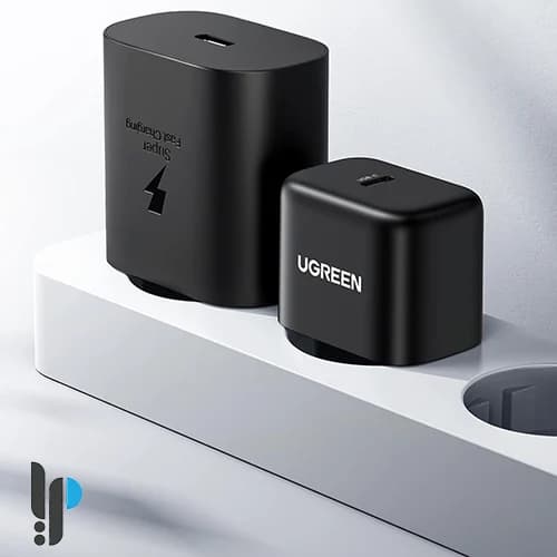 شارژر دیواری 25 وات یوگرین مدل Ugreen CD250 همراه با کابل Type-C — تصویر ۲