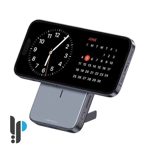 پاوربانک مگنتی 20 وات یوگرین مدل Ugreen Magnetic PB206 کد 15086 ظرفیت 10000 میلی آمپر ساعت — تصویر ۳