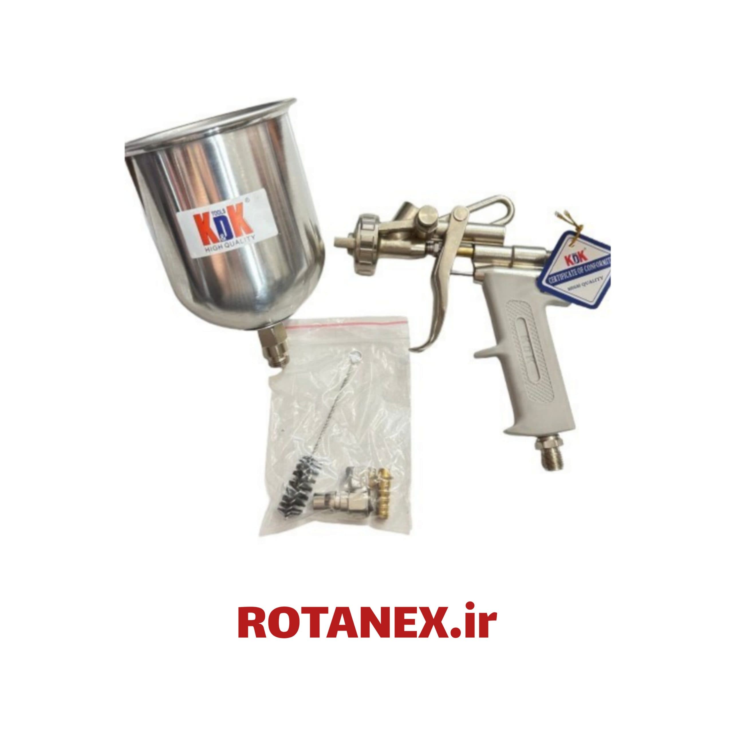 پیستوله رنگ کی دی کی مدل KDK-E-70G-1/8mm — تصویر ۲