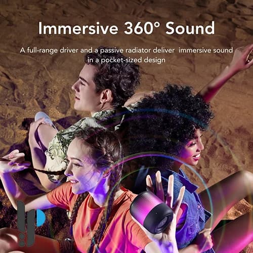 اسپیکر بلوتوثی انکر مدل Anker Soundcore GLOW Mini A3136 — تصویر ۵