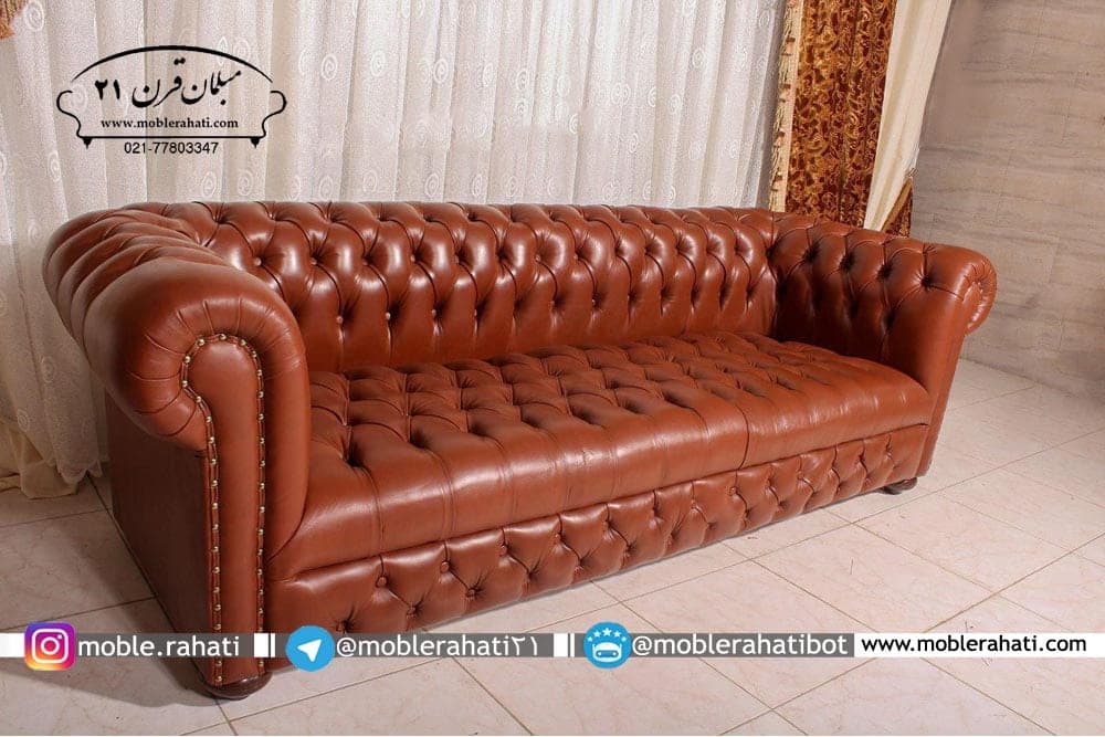 مبل راحتی چستر انگلیسی — تصویر ۶