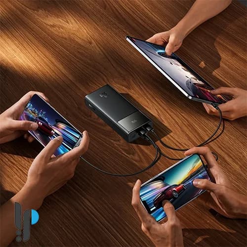 پاوربانک 30 واتی بیسوس مدل Baseus Star-Lord P10022904113 ظرفیت 20000 میلی آمپر ساعت — تصویر ۳