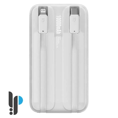 پاوربانک 22.5 واتی بیسوس مدل Baseus Comet PPMD0200 با کابل Type-C و Lightning ظرفیت 10000 میلی آمپر ساعت — تصویر ۲