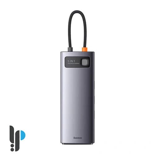 هاب ۹ پورت USB-C بیسوس مدل Baseus Metal Gleam Series WKWG060013