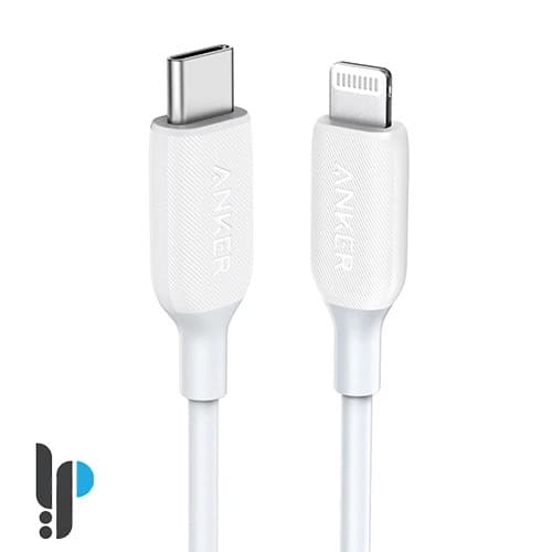 کابل تبدیل USB-C به لایتنینگ انکر مدل Anker A8832 طول 0.9 متر