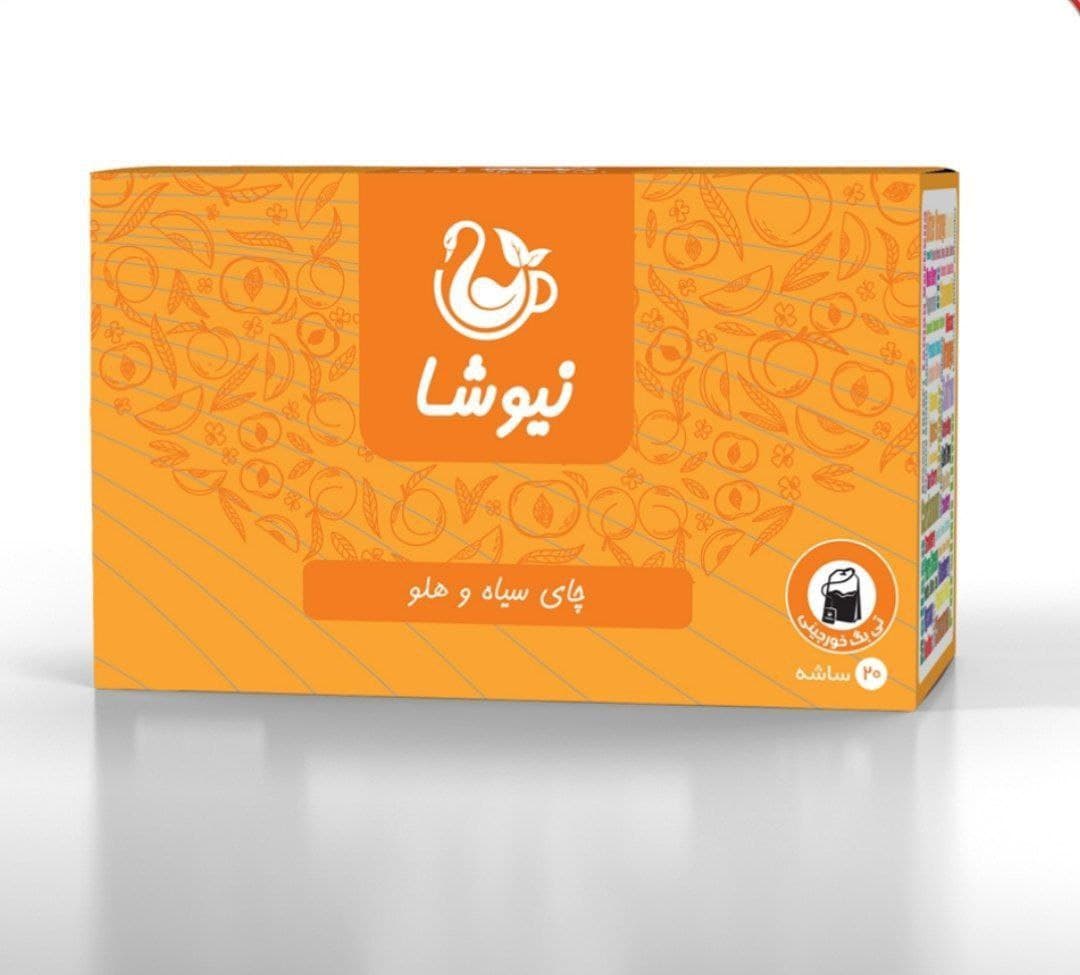 چای سیاه و هلو نیوشا