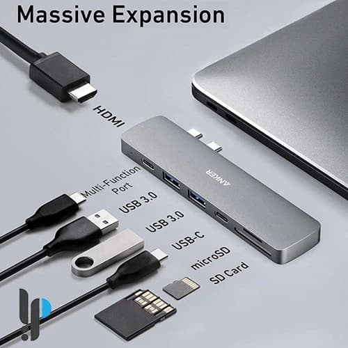 هاب 7 پورت USB-C انکر مدل Anker 547 A8371 — تصویر ۴