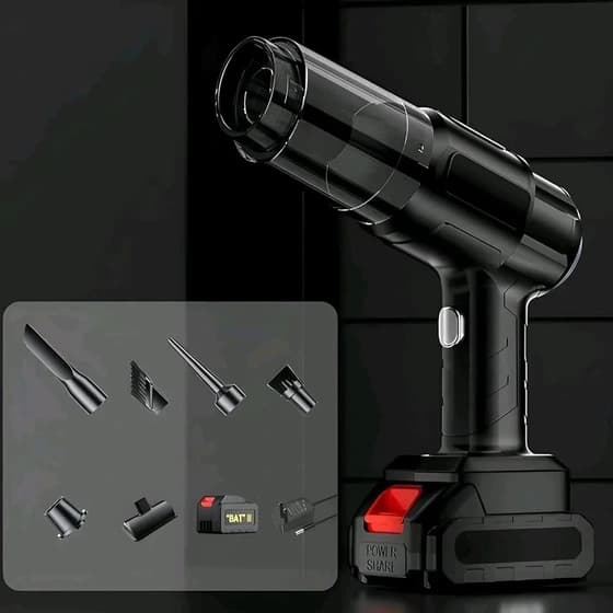 جارو شارژی چند کاره مدل Multifunction Vacuum Cleaner – مشکی — تصویر ۳