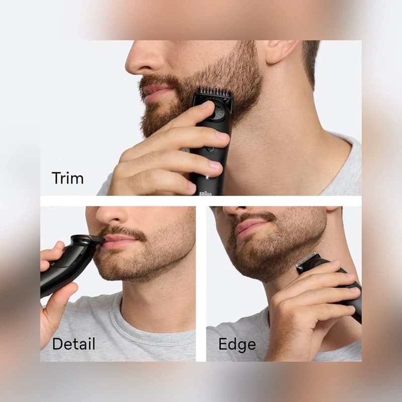 ماشین اصلاح موی صورت شارژی براون مدل BT5560 BRAUN — تصویر ۴