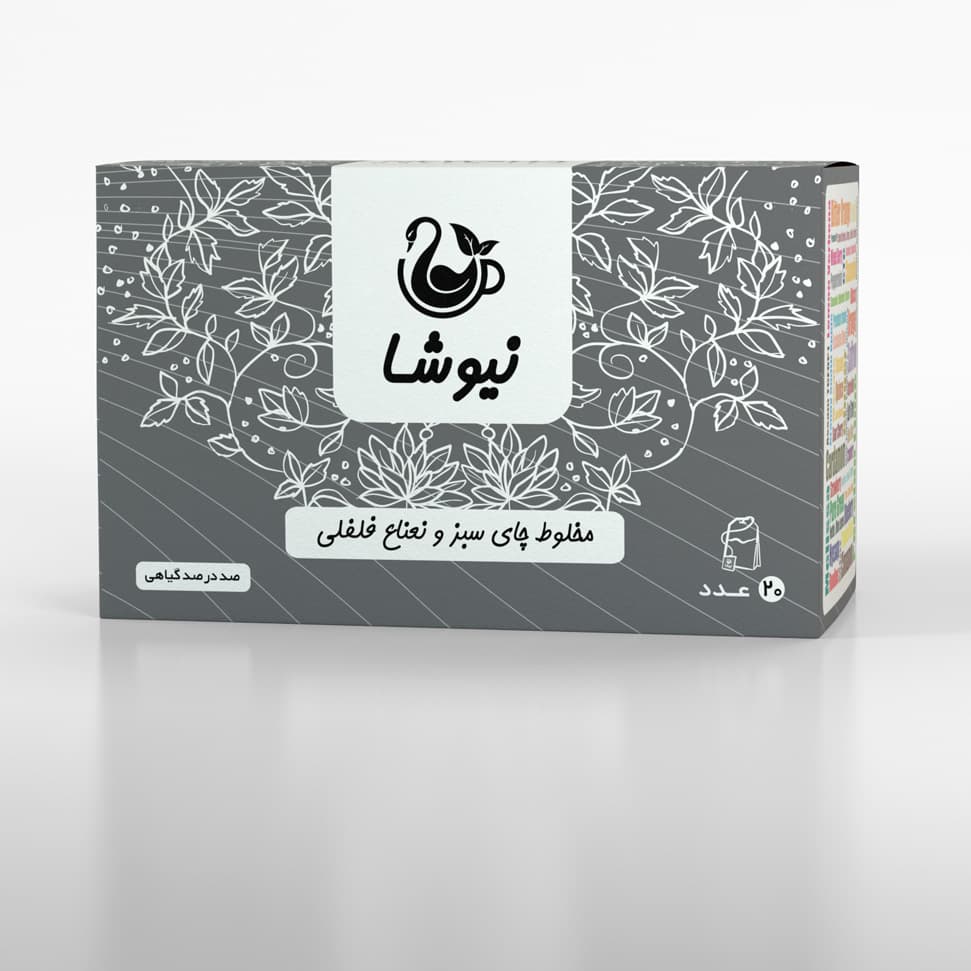چایی سبز نعناع فلفلی نیوشا