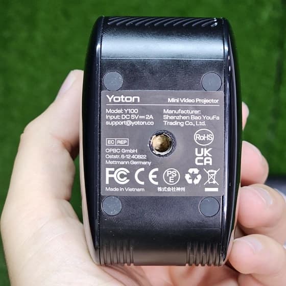 مینی ویدئو پروژکتور یوتون YOTON Y100 DLP Mini Video Projector 480P — تصویر ۳