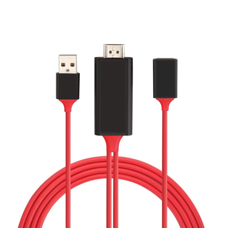 کابل MHL تبدیل Lightning/ USB-C/ microUSB به HDMI مدل L7-5A به طول 1 متر
