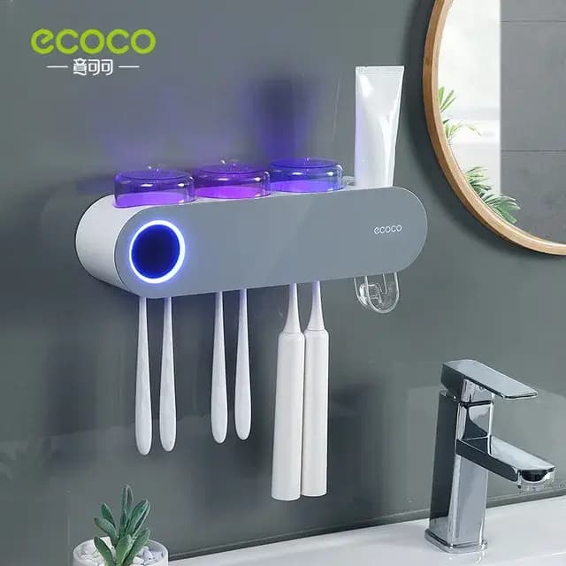 جامسواک دیواری هوشمند Ecoco مدل E2110 با استریلیزاسیون UV