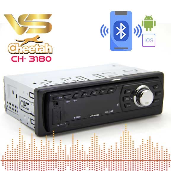 دکلس بلوتوث دار پنل جدا چیتا مدل ch-3180 — تصویر ۳