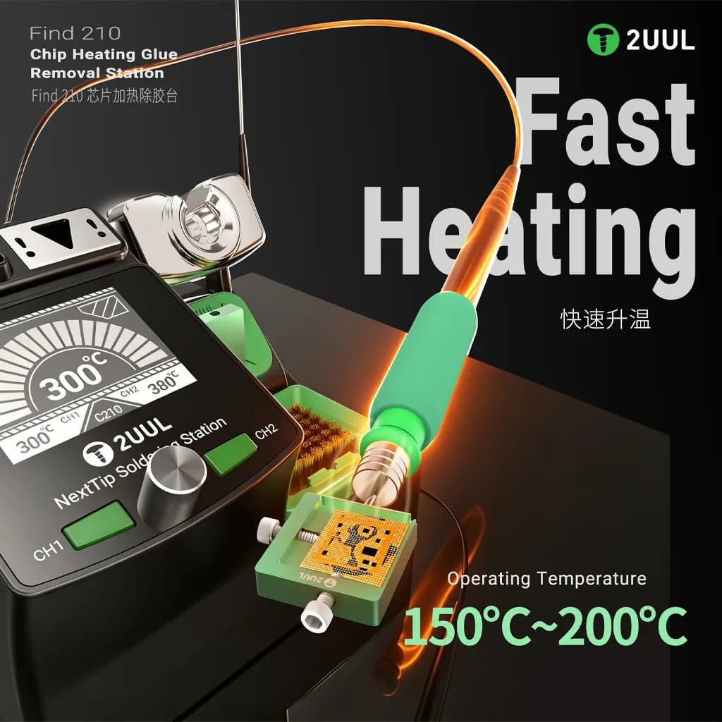 نوک 210 جداساز چسب آی سی 2UUL FD40 — تصویر ۲