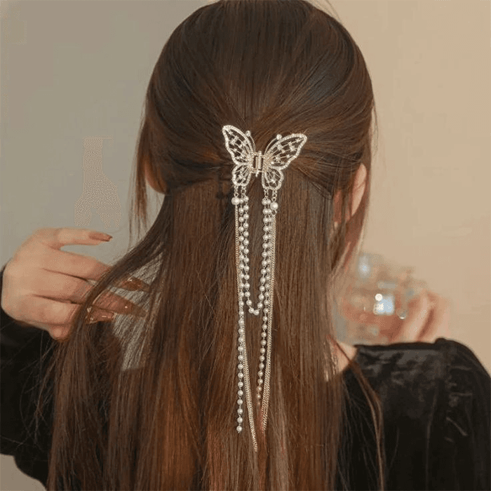 کلیپس مجلسی پروانه آویز دار
