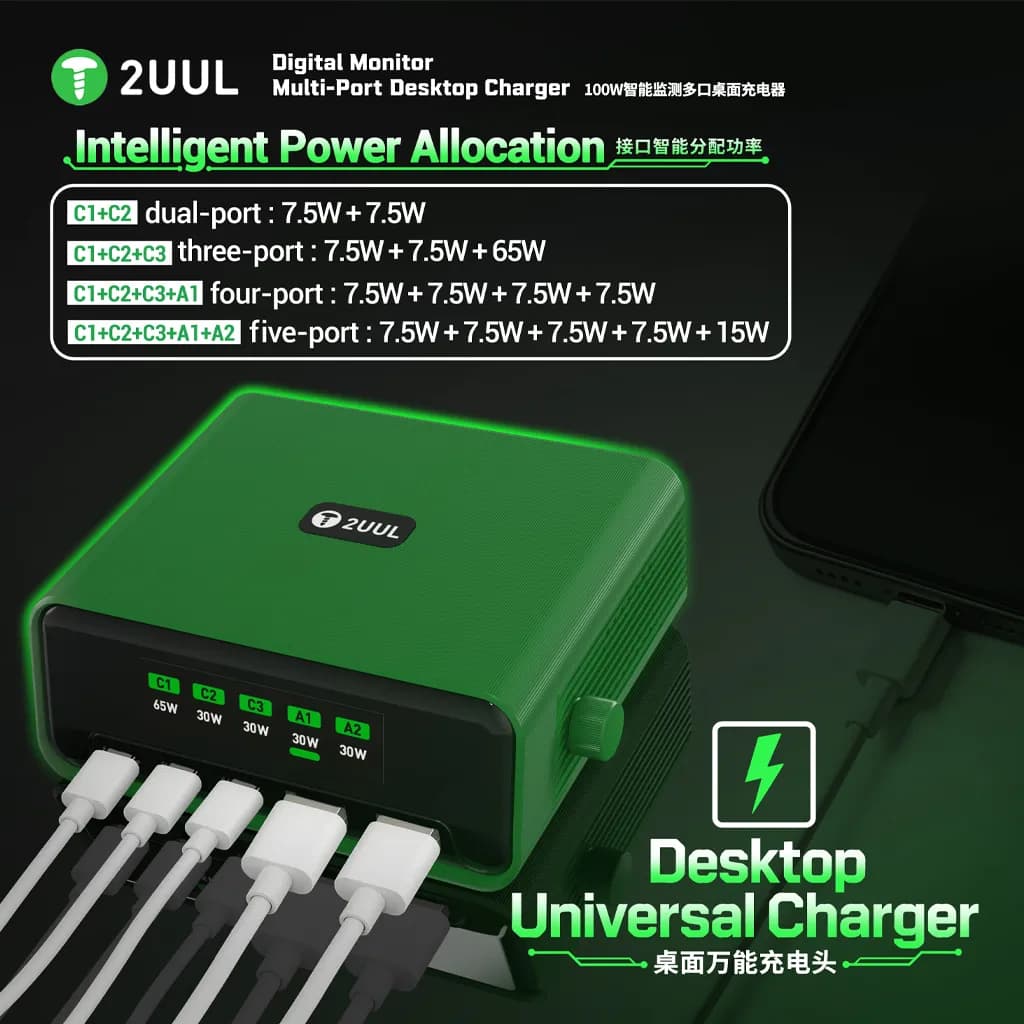 مولتی شارژ 2UUL PC12 — تصویر ۲