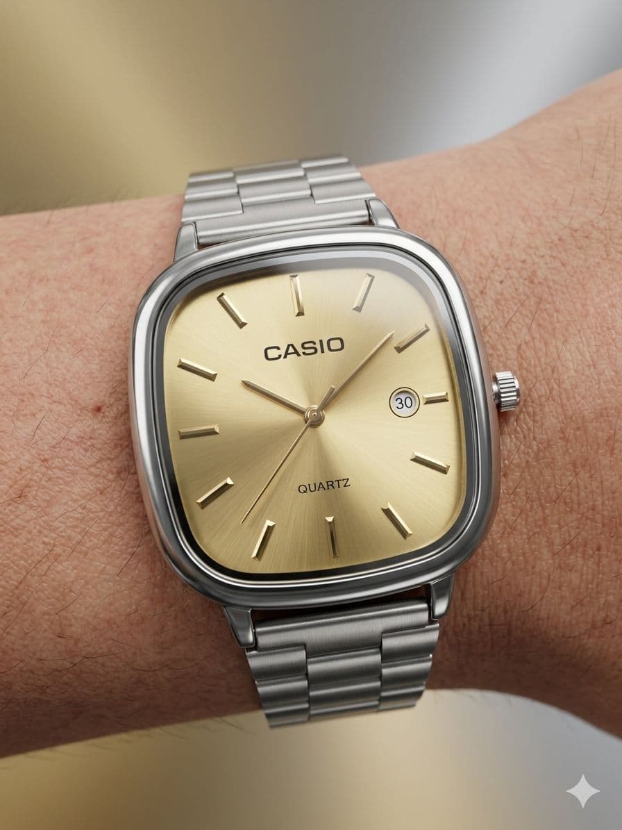ساعت مردانه کاسیو اولدمانی برند CASIO کد 2777 — تصویر ۳