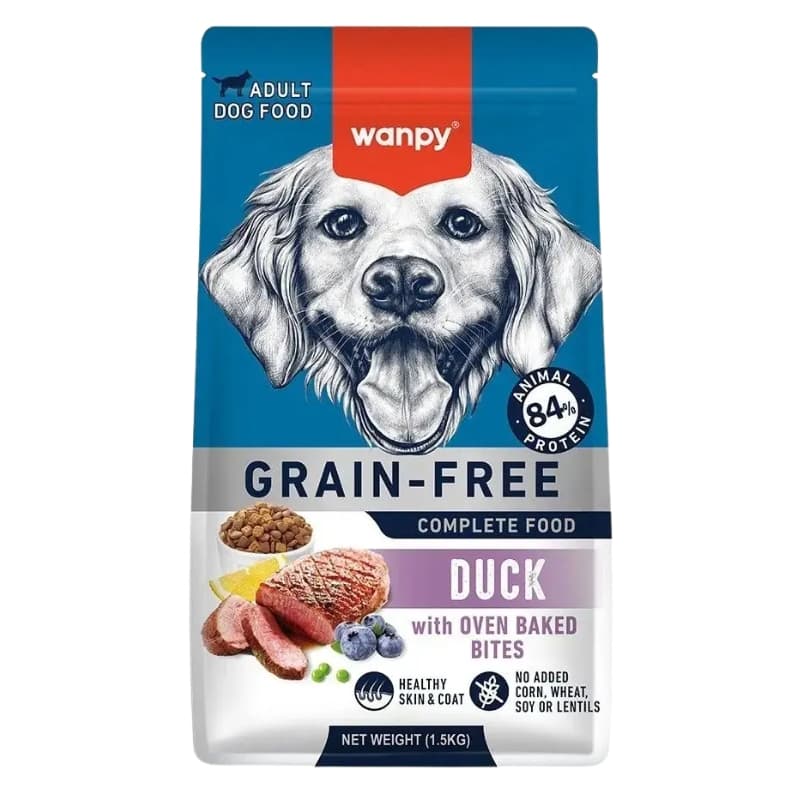 غذای خشک سگ ونپی مدل بدون غلات با طعم اردک ۱.۵ کیلوگرم Grain Free Duck Dry Food For Adult Dog — تصویر ۷