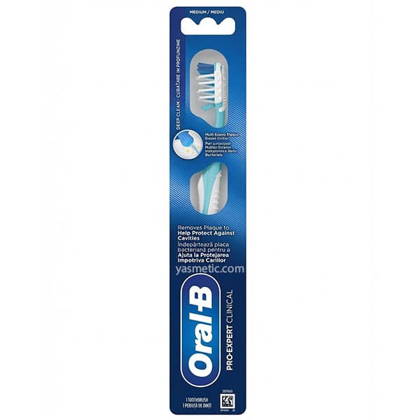 مسواک پرو اکسپرت کلینیکال مدیوم اورال بی Oral B Pro Expert Clinical Medium
