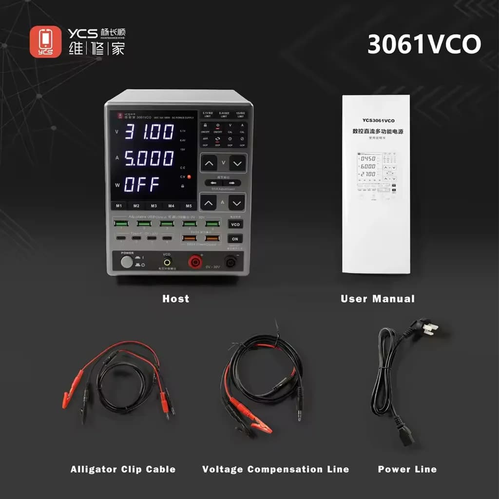 منبع تغذیه YCS 3061VCO — تصویر ۶