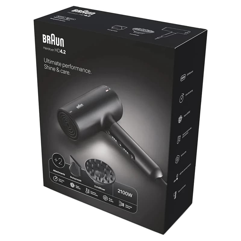 سشوار مسافرتی براون مدل HD425 BRAUN — تصویر ۵