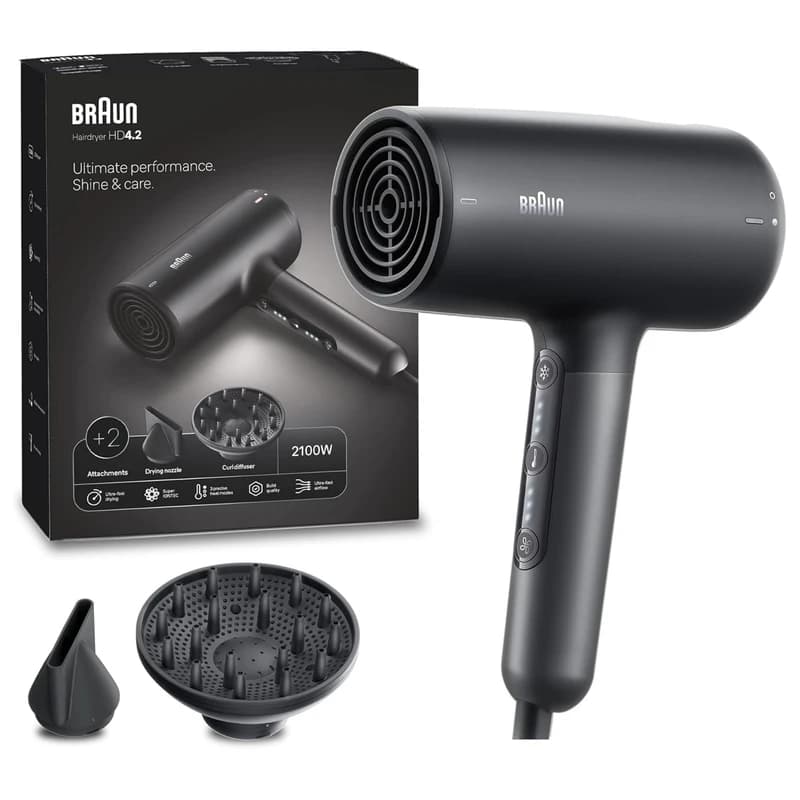 سشوار مسافرتی براون مدل HD425 BRAUN — تصویر ۳