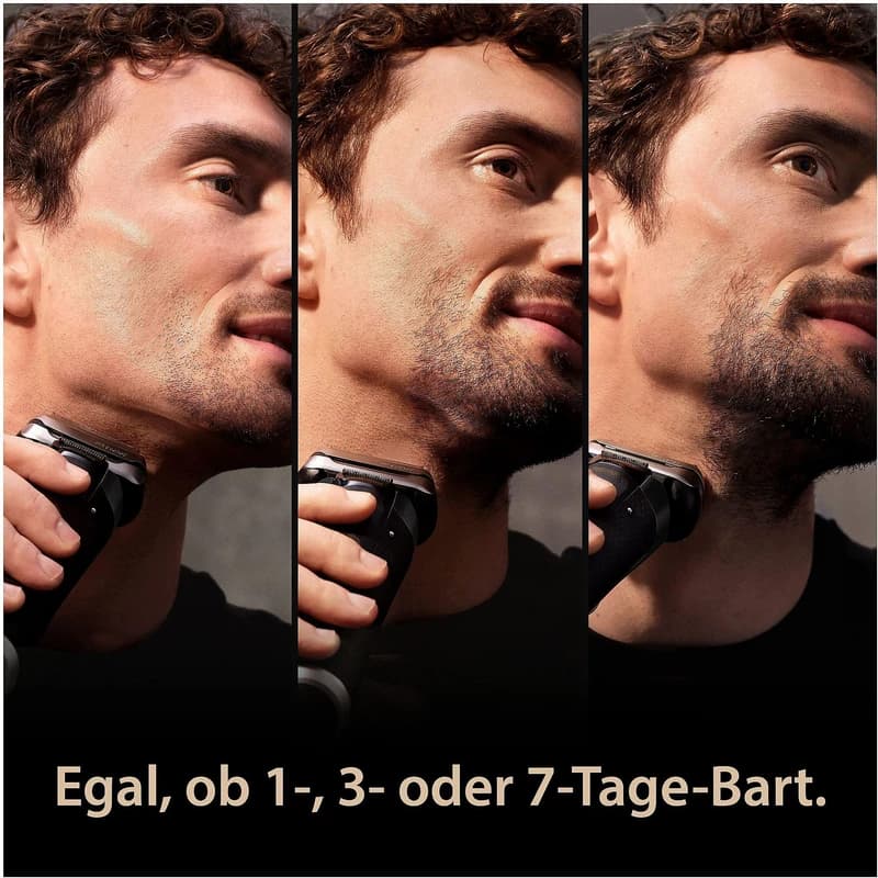 ماشین اصلاح موی صورت شارژی براون مدل 9 pro+ 9510s BRAUN — تصویر ۷