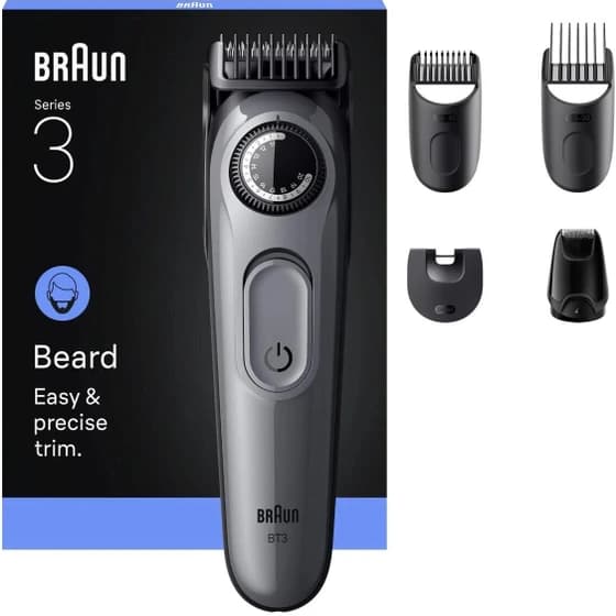 ماشین اصلاح موی صورت شارژی براون BRAUN مدلBT3560 سری ۳ — تصویر ۳