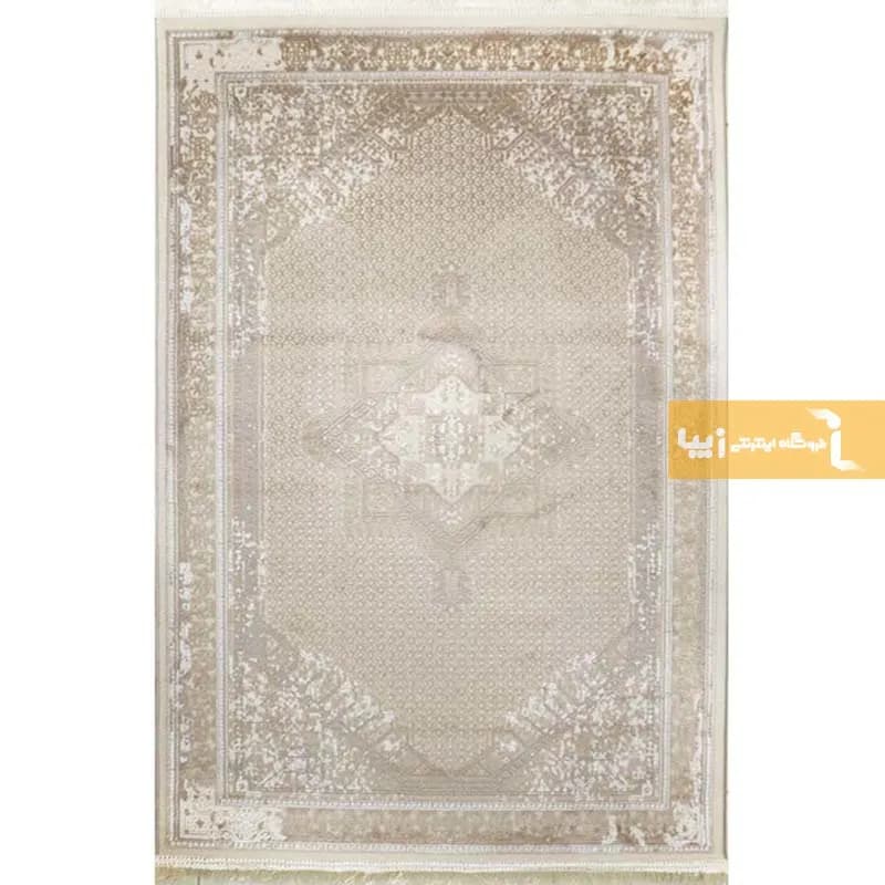 فرش کرم طرح سپند 480 شانه