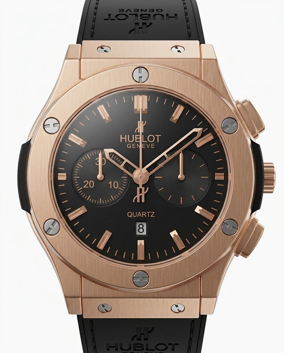ساعت مردانه هابلوت چرمی اسپرت HUBLOT کد 2894