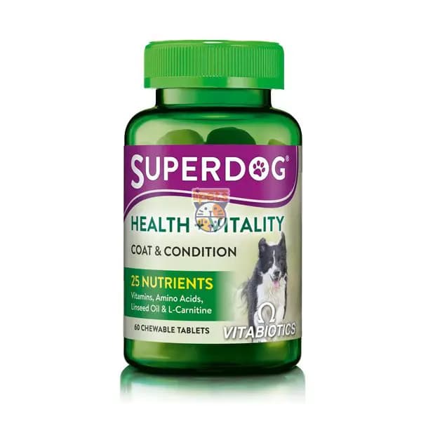 قرص ویتامین سوپر داگ سبز SuperDog Health & Vitality