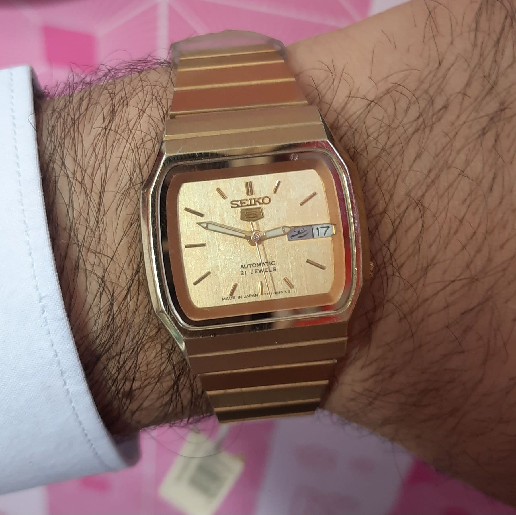 ساعت ست سیکو 5 seiko آکبند مدل SNXK90J1 — تصویر ۳