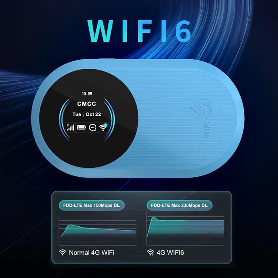 مودم جیبی 4G LTE قابل حمل برند OLAX مدل A10S — تصویر ۹