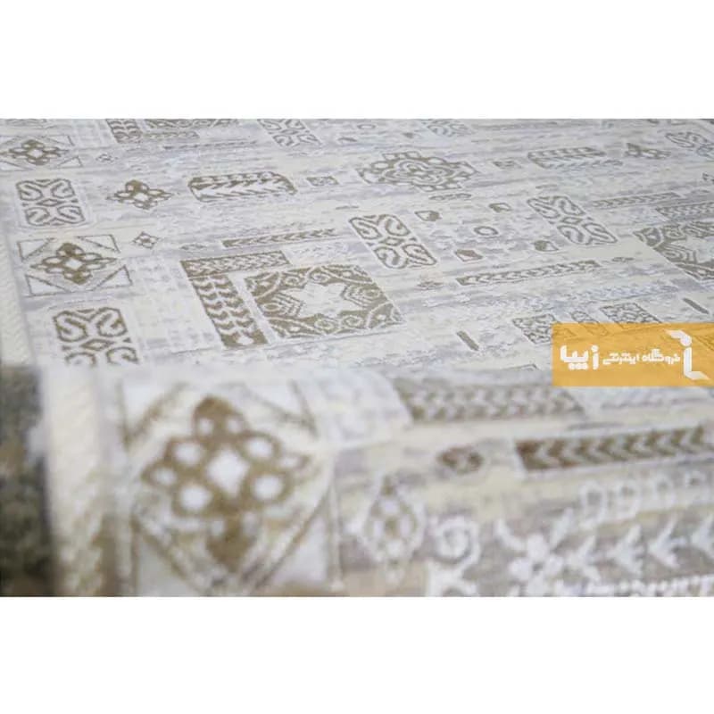 فرش کرم طرح کمند 480 شانه — تصویر ۴