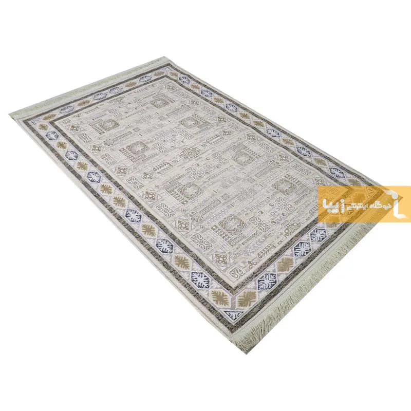 فرش کرم طرح کمند 480 شانه — تصویر ۵