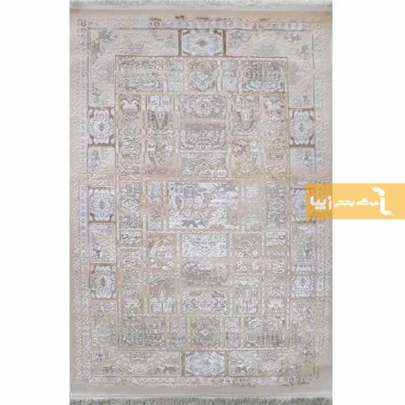 فرش کرم طرح نگار 480 شانه