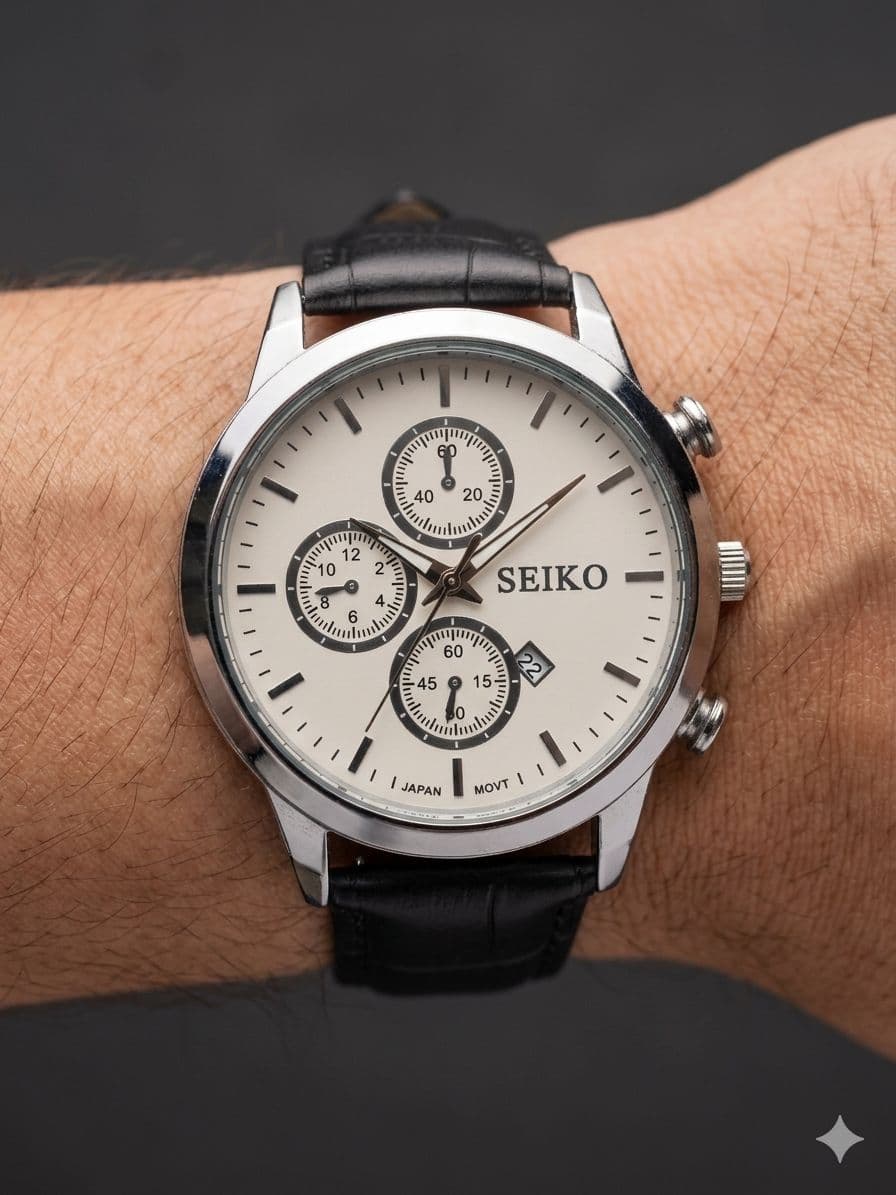 ساعت ست چرمی برند سیکو SEIKO کد 2746 — تصویر ۳