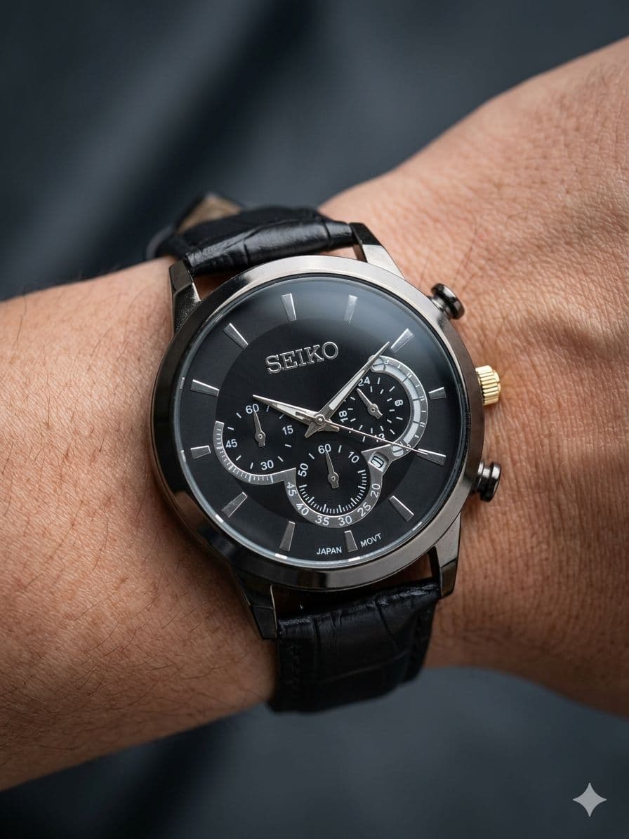 ساعت ست چرمی برند سیکو SEIKO کد 2744 — تصویر ۳