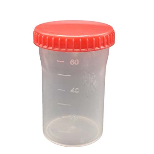 ظرف نمونه گیری (سوپا)(60ml استریل شفاف) (بسته 140 عددی)