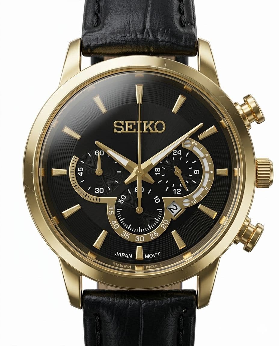 ساعت ست چرمی برند سیکو SEIKO کد 2738