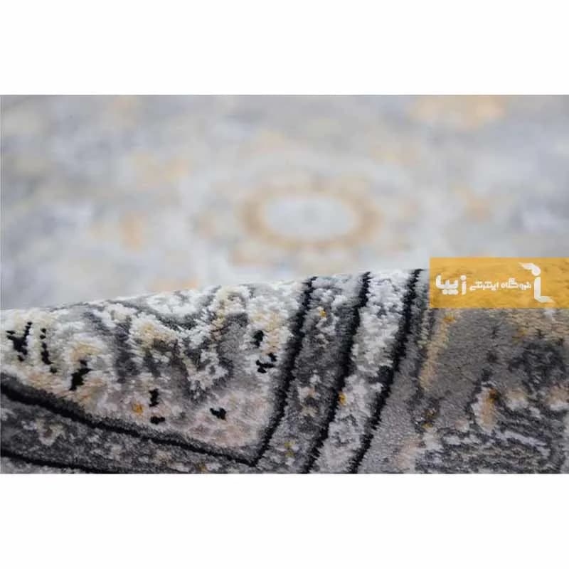 فرش طوسی طرح خطیبی 700 شانه — تصویر ۵