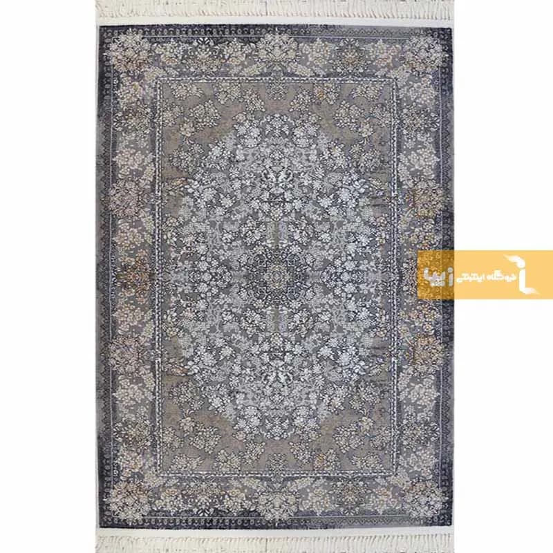 فرش طوسی طرح افشار 700 شانه