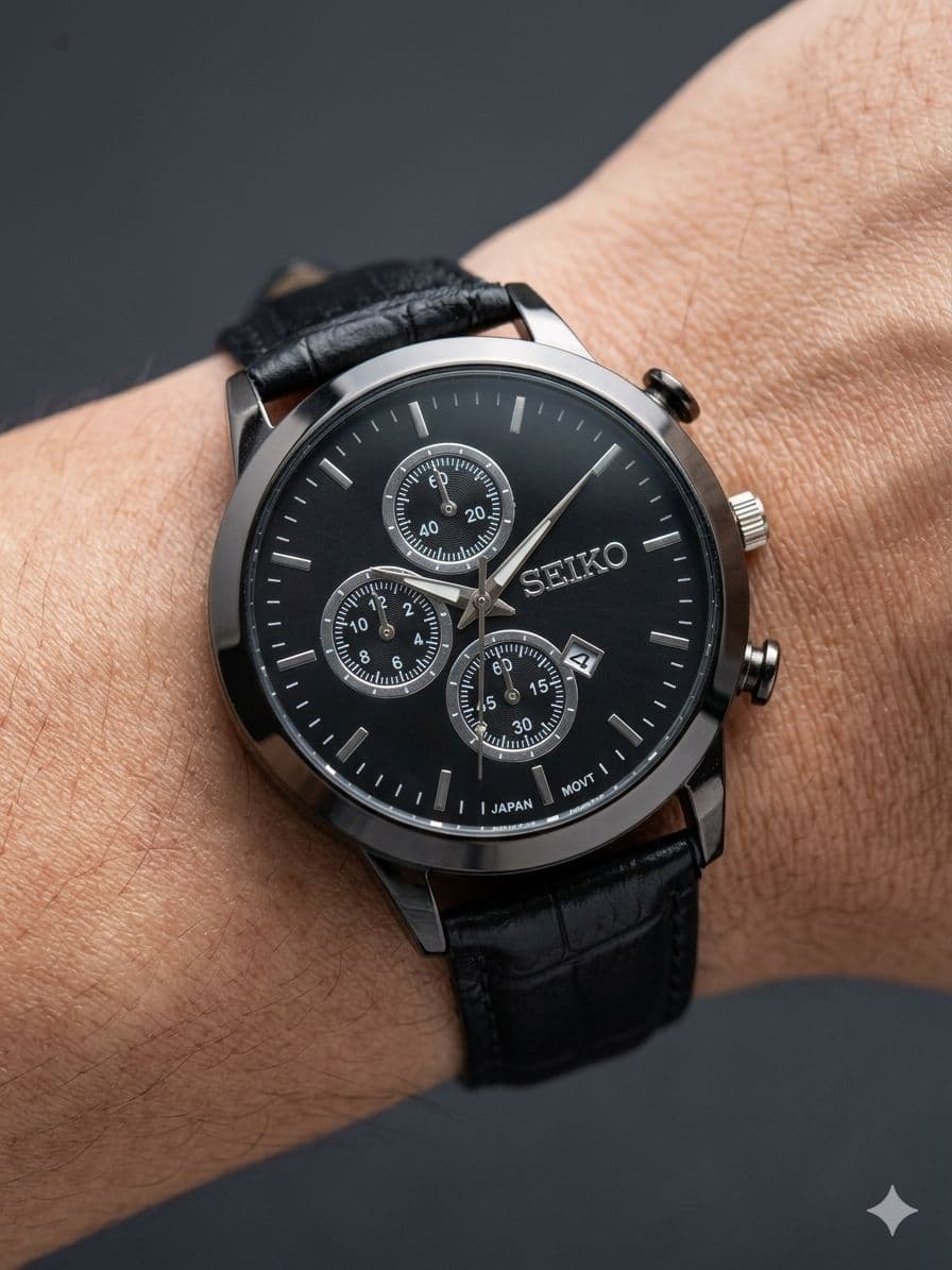 ساعت ست چرمی برند سیکو SEIKO کد 2734 — تصویر ۴