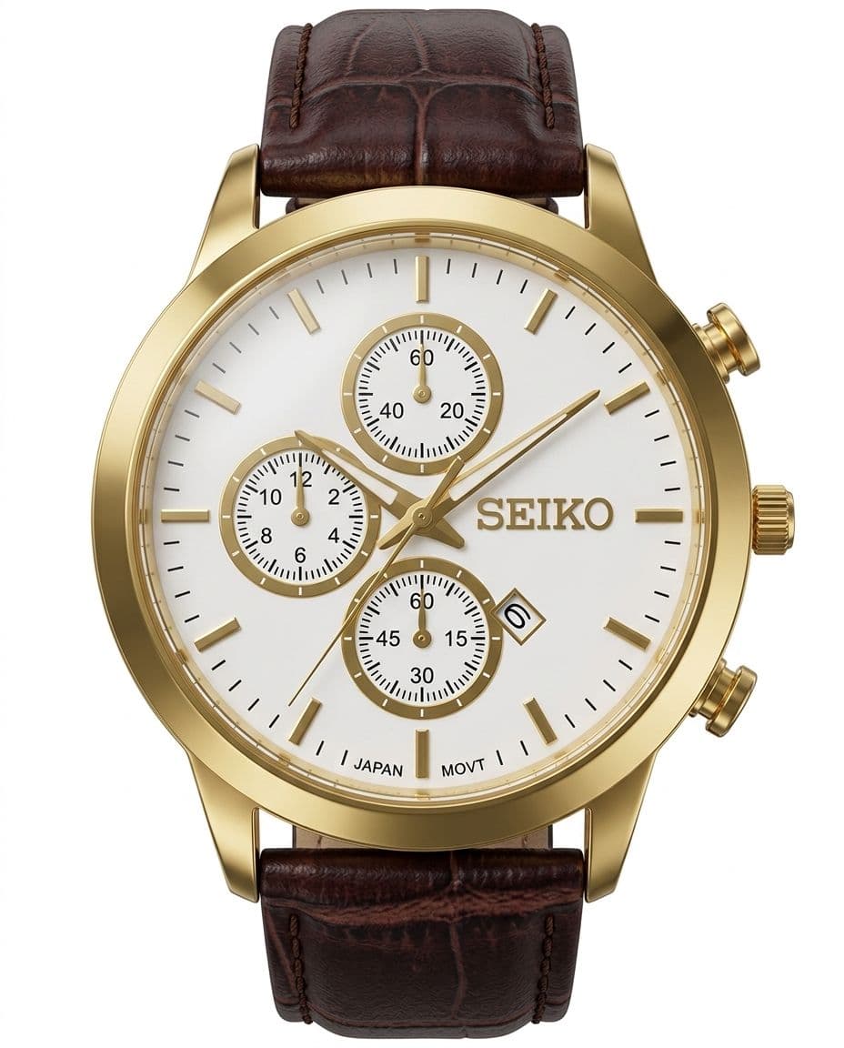 ساعت ست چرمی برند سیکو SEIKO کد 2730 — تصویر ۲