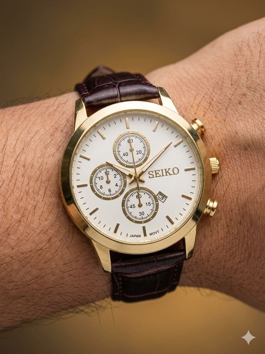 ساعت ست چرمی برند سیکو SEIKO کد 2730 — تصویر ۳