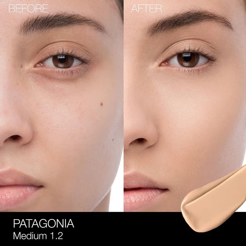 کرم پودر بادوام نارس نچرال رادیانت شمارهMedium 1.2 رنگ Patagonia — تصویر ۳