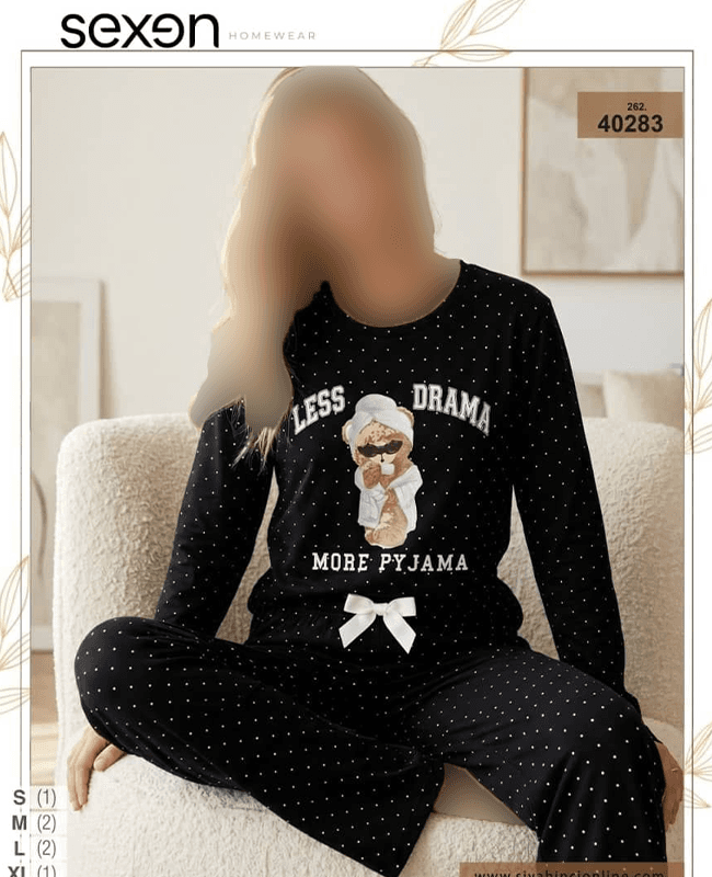 بلوز و شلوار سایز نرمال زنانه sexen کد 40283